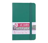 Talens Art Creation Blocco da disegno, 80 fogli, 9 cm x 14 cm, verde bosco