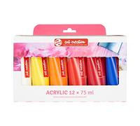 Talens Art Creation Set di pittura acrilica, 12 colori (tubi da 75 ml) | Pittura per adulti