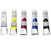 Talens DESIGNERS GOUACHE 5-Farben-Set zum Malen auf Karton, 20 ml, mehrfarbig, 100515127