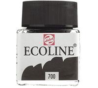 Talens Ecoline - Vernice a base d'acqua, Nero, 1 Bottiglia x 30ml