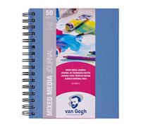 Talens Mixed Media Journal, A5 mit Ringbindung, 50 Blatt