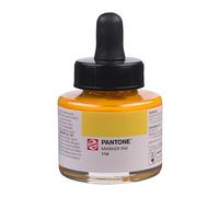 Talens | Pantone Inchiostro per Pennarelli 30 ml 114 | Inchiostro Fluido + Pennarello Riempitivo | Inchiostro Pigmentato a Base d'Acqua in 108 Colori Pantone