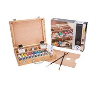 TALENS VAN GOGH - CASSETTA IN LEGNO COLORI A OLIO - 10 TUBI DA 40 ml + ACCESSORI