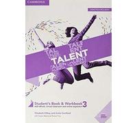 TALENT 3 B2 STUDENT'S BOOK/WORKBOOK + EBOOK + EXAM TOOLKIT B2/C1 2ED - (9781108641371) + Materiali didattici - Rebillo