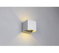 TALENT APPLIQUE LED 1W 100lm, 3000K DA ESTERNO QUADRATA ALLUMINIO RICARICABILE CON DIFFUSORE REGOLABILE E CON BASE MAGNETICA H. 11CM IP44
