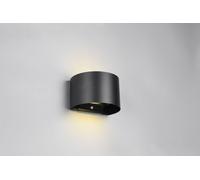 TALENT APPLIQUE LED 1W 100lm, 3000K DA ESTERNO TONDA NERA RICARICABILE CON DIFFUSORE REGOLABILE E CON BASE MAGNETICA L. 16CM IP44