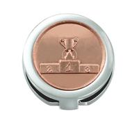 Talent Jewels Clip in Acciaio Conio Moneta Rame Talento Competitivo.
