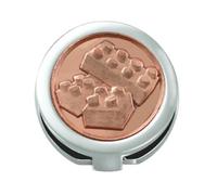 Talent Jewels Clip in Acciaio Conio Moneta Rame Talento Creativo.