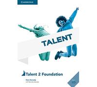 Talent Level 2 Foundation Student Book with Online Audio [Lingua inglese]