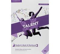 Talent Level 3 Student's Book/Workbook Combo with Bsmart eBook and Exam Toolkit [Lingua inglese]: Vol. 3
