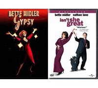 Talent Music & Comedy Bette middler Gypsy Musical & Isn't She Great (DVD Bundle/ 2 Feature Films)