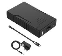 TalentCell batteria ricaricabile 36 W 12 V/6000 mAh 5 V/12000 mAh DC uscita batteria agli ioni di litio per strisce LED, luce a nastro, telecamera a circuito chiuso e altro, nero