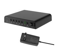 TalentCell mini USV, batteria agli ioni di litio ricaricabile da 12/9/5 V, alimentazione senza interruzioni, 99.9 Wh, 27000 mAh, per modem, router, strisce luminose a LED, telecamere CCTV