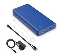 Talentcell Power Bank, batteria agli ioni di litio, 19200 mAh, 69,12 Wh, uscita DC 12 V/5 V e USB-C PD 30 W in/out per smartphone, laptop, notebook, striscia luminosa a LED, fotocamera e molto altro