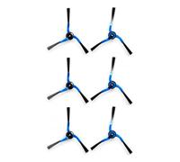 TALENTEC Home | 3X Coppia di spazzole Laterali di Ricambio compatibili con Il Robot aspirapolvere Samsung Navibot | 6 Pezzi, Colore Nero/Blu