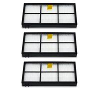 TALENTEC home : 3x Filtro HEPA di ricambio compatibile con iRobot. Per Roomba serie 800 e 900 : Modelli: 800, 860, 866, 870, 871, 876, 880, 886, 890, 900, 960 : Plastica ABS : Bianco e Nero