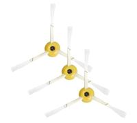 TALENTEC Home | 3X Spazzola Laterale di Ricambio e Vite, Compatibile con iRobot. per Roomba 800 e 900 Series Robot Vacuum Cleaner | Colore Giallo e Bianco