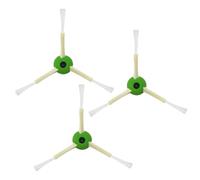 TALENTEC home| 3x spazzola laterale di ricambio e vite, compatibile con iRobot. Per Roomba i3, i4, i5, i6, i6+, i7, i7+, i8, i8+, j7, j7+, E5, E6, E7 | Colore verde e bianco