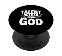 Talento in prestito da Dio Inspirational Citazione PopSockets PopGrip Adesivo