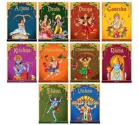 Tales from Indian Mythology (Collection of 10 Books) Story Books for (Tascabile)