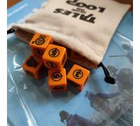 Tales From The Loop - Set Dadi Ufficiali Con Sacchetto