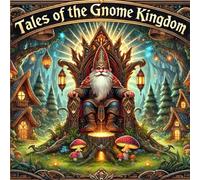 Tales of the Gnome Kingdom: Coloring book for teens and adults
