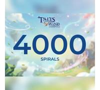 Tales of Wind - 4000 Spirals Direct Top-Up - GLOBAL
