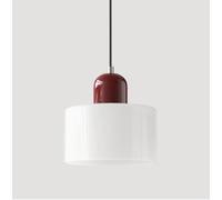 TaleTre Lampada a sospensione moderna in vetro nordico - Lampada a sospensione vintage E27 for sala da pranzo, camera da letto e spazi abitativi(21)