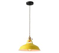 TaleTre Lampadario moderno d'atmosfera in stile bohémien, luci pendenti colorate, E27, lampada a sospensione nordica a testa singola, lampada a sospensione classica tradizionale for cucina, camera da