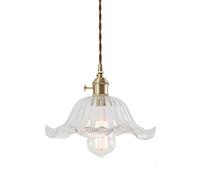 TaleTre Lampade a sospensione a LED Lampade a sospensione a sospensione in vetro Illuminazione a sospensione (Color : A)
