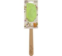 Talisman Designs Silicone Spatula with Solid Beechwood Handle Embossed and Laser Etched Woodland Collection Art 12 long
