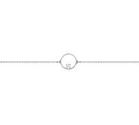 TALISMAN JEWELLERY Bracciale in Argento 925 con Catena Regolabile - Lauburu, Croce Basca (20 mm di pezzo/15 cm di catena + 4 cm di estensione)