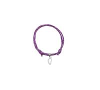 TALISMAN JEWELLERY Bracciale in Argento 925 con Cordino Liberty Ajsutable - Isola della Corsica, 9 MM x 18 MM, Argento