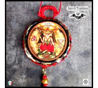 talismano amuleto gioiello baphomet demone magia nera satana diavolo pentacolo 1