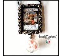 talismano amuleto pendente stregoneria danza macabra morte santa muerte magia