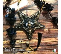 talismano amuleto portafortuna gioiello pendente pentalfa pentagramma per strega