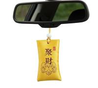 Talismano cinese classico, sacchetto di sale spirituale per soldi, speranza di una vita migliore, collana di sacchetto di sale spirituale buddista dalla Cina per studio, uffici, cassetto, auto