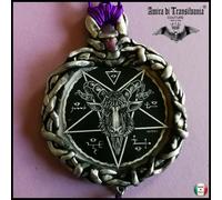 talismano collana ciondolo pendente amuleto gioielli baphomet satana diavolo kit
