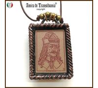 Talismano Dracula Vampiro Transilvania Pendaglio Collana Amuleto Protezione Raro