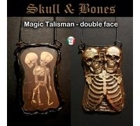 talismano magia nera amuleto rituale teschio cranio scheletro gioiello macabro