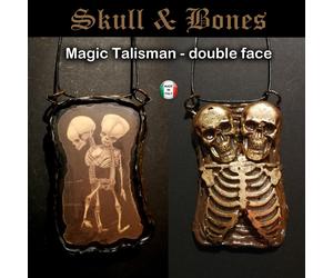 talismano magia nera amuleto rituale teschio cranio scheletro gioiello macabro