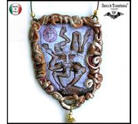Talismano magico amuleto buer collana pendaglio ciondolo gioiello potere occulto