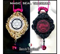 talismano magico gioiello da uomo donna collana pendente amuleto simbolo sigillo