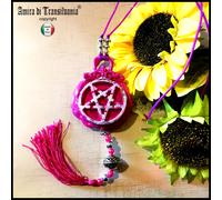 talismano magico gioiello pendente amuleto pentagramma collana ciondolo stella