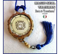 talismano magico pendente amuleto portafortuna soldi denaro sigillo prosperità
