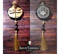 talismano magio gioiello ciondolo pendente collana pendaglio libellula insetti k