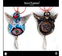 talismano occhio egizio ra magico amuleto protettivo gioiello pendaglio colomba