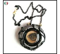 Talismano Occhio Magico Pendaglio Collana Gioiello Ciondolo Amuleto Vitriol Raro