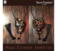 Talismano Pentacolo Pendente Collana Ciondolo Magia Nera Gioiello Strega Rituale