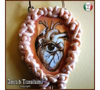 talismano portafortuna in amore amuleto cuore ciondolo collana donna pendaglio 2